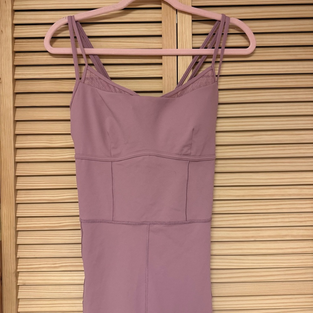 Pink workout one piece